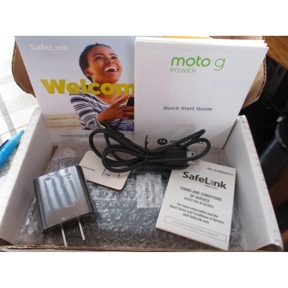 Motorola Moto G Power 64GB Black XT2165-DL (TracFone) Android Smartphone 2022